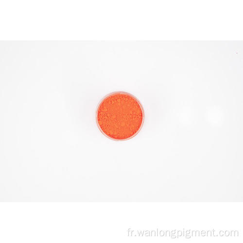 Pigment de peigne mica orange magique pour peinture